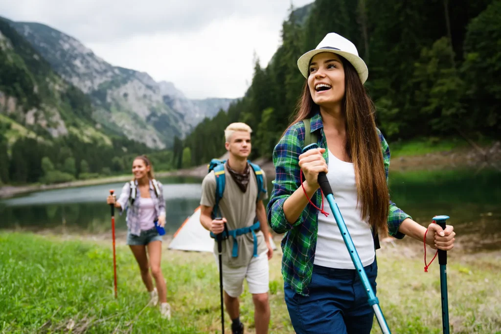 Friends Hiking